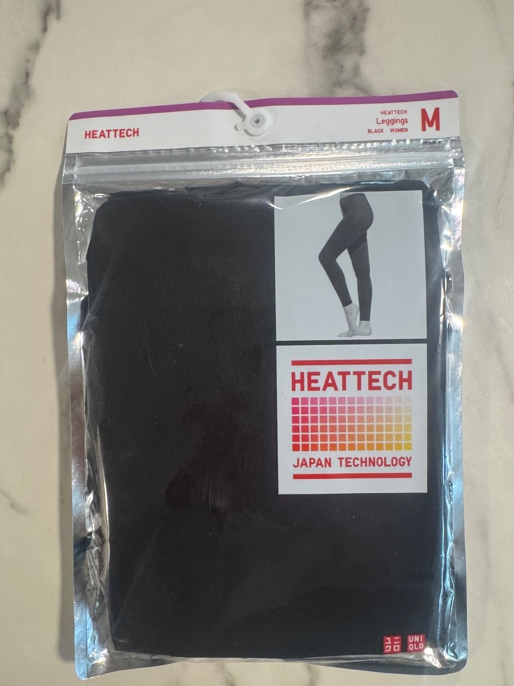 Uniqlo Black Heattech Leggings